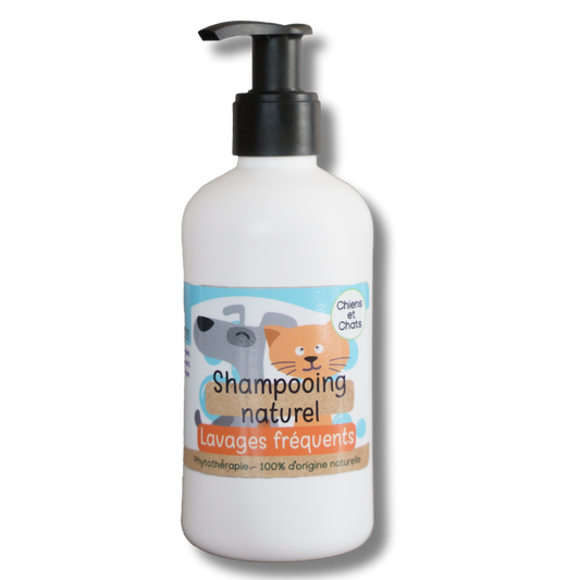 Shampoing naturel pour chiens et chats