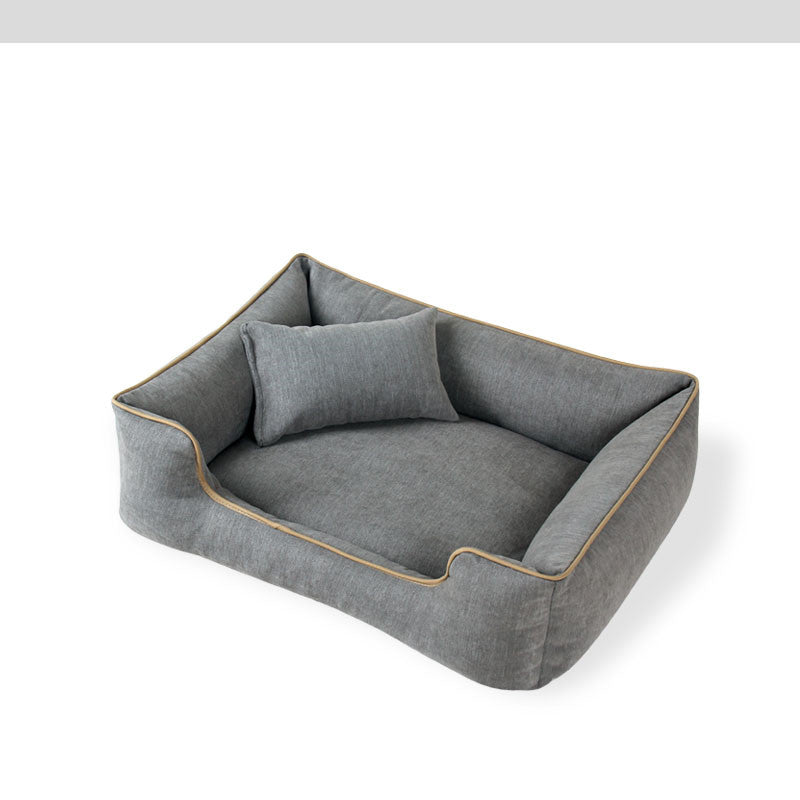 Panier douillet et lavable pour petits chiens