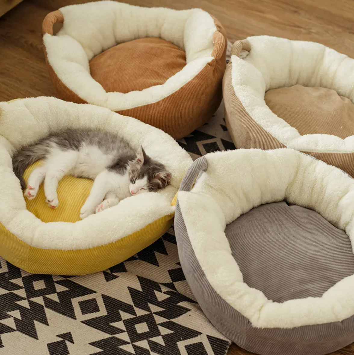 Panier douillet pour chiens et chats