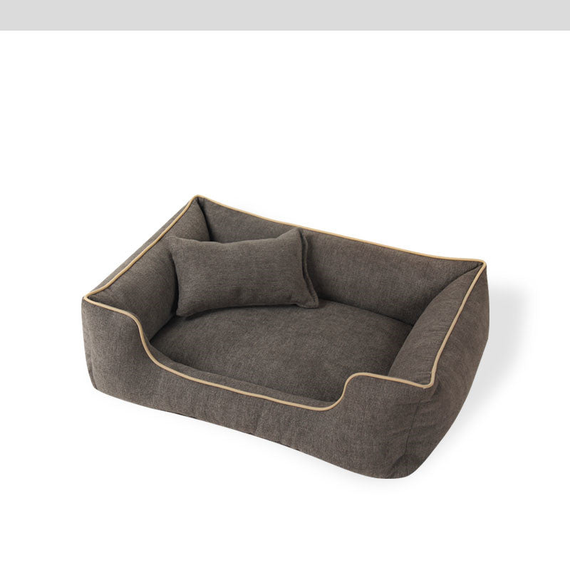 Panier douillet et lavable pour petits chiens