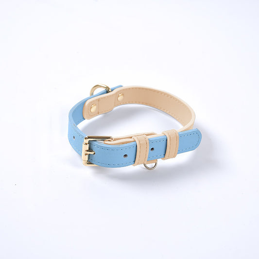 Laisse et Collier en Cuir pour Chien